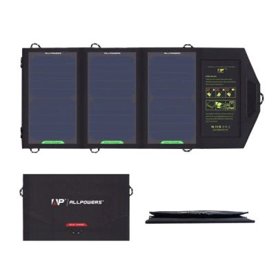 Лот: 7974830. Фото: 1. AP Allpowers 15 Вт Solar charger... Зарядные устройства, блоки питания, адаптеры сетевые для смартфонов