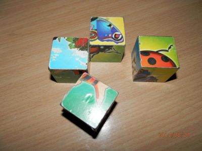 Лот: 4404513. Фото: 1. кубики. Развивающие
