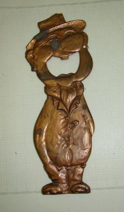 Лот: 12886843. Фото: 1. Открывалка большая Пьяница (Q898... Другое (антиквариат)