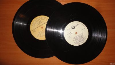 Лот: 18303401. Фото: 1. 2 средние пластинки , НЕ ликвид... Аудиозаписи