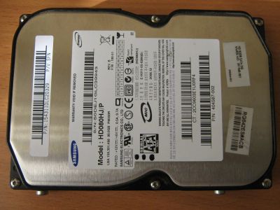 Лот: 10185378. Фото: 1. Жесткий диск Samsung 80Gb SATA-ll. Жёсткие диски (HDD)