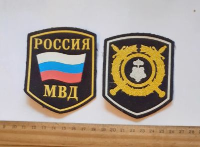Лот: 25793039. Фото: 1. шевроны, Полиция России,пластизоль... Нашивки, шевроны, погоны