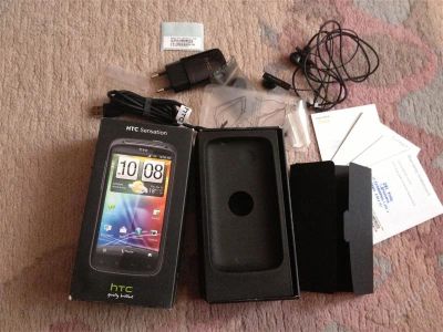Лот: 2250642. Фото: 1. Комплект от HTC Sensation Z710e. Коробки, инструкции