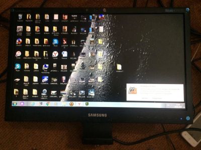 Лот: 16412453. Фото: 1. Монитор Samsung 22. ЖК-мониторы