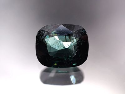 Лот: 21179064. Фото: 1. 2.19 ct. Шпинель зелёно-синяя... Драгоценные и поделочные камни