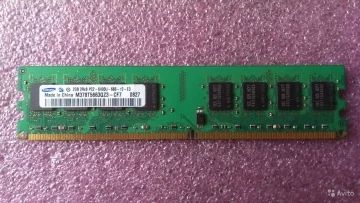 Лот: 7571138. Фото: 1. DDR 2 2 gb samsung pc2 6400u. Оперативная память