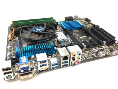 Лот: 8434817. Фото: 1. Intel Pentium G2120 + Gigabyte... Компьютеры в сборе