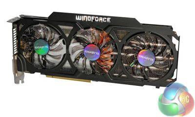Лот: 7793087. Фото: 1. 4Gb GigaByte R9 290 Windforce... Видеокарты
