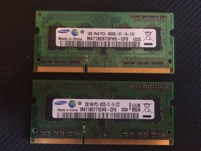 Лот: 9179745. Фото: 1. DDR3 Оперативная память ноутбука... Оперативная память