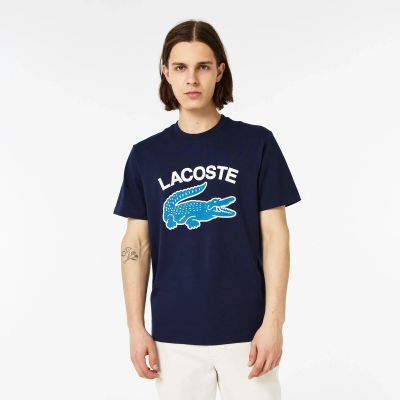 Лот: 22703069. Фото: 1. Мужская футболка Lacoste Regular... Футболки, поло