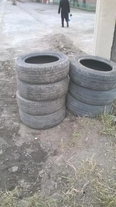 Лот: 11401437. Фото: 1. три летних шины. Шины