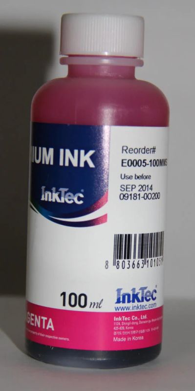 Лот: 4282335. Фото: 1. Чернила InkTec E0005-100ML Цвет... Картриджи, расходные материалы
