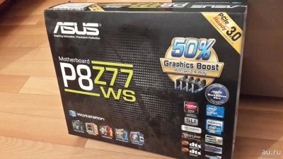 Лот: 13963206. Фото: 1. Материнская плата Asus P8Z77 WS... Материнские платы
