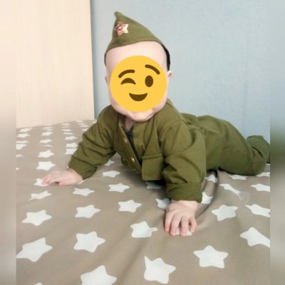 Лот: 15917230. Фото: 1. Костюм военного/солдата на малыша... Детские карнавальные, праздничные костюмы