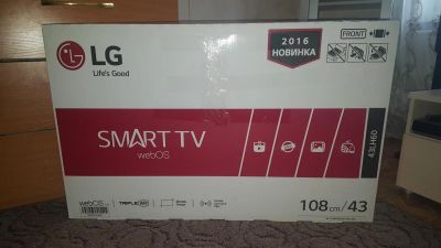 Лот: 10925039. Фото: 1. 3D SMART TV...WI-FI..43 дюйма. Телевизоры