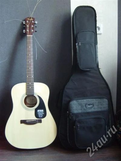 Лот: 484296. Фото: 1. Акустика Fender CD-60 NAT + кофр... Гитары