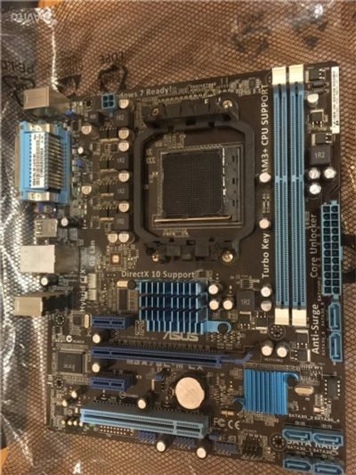 Лот: 11142275. Фото: 1. Asus M5A78l-M LX (AM3,AM3+). Материнские платы