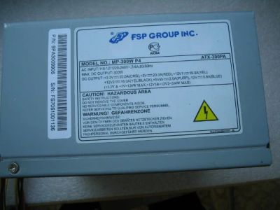 Лот: 3532767. Фото: 1. Блок Питания FSP MP-300W P4 (20... Корпуса, блоки питания