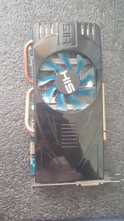Лот: 13065408. Фото: 1. HIS HD 5770 1 ГБ (128 бит) GDDR5... Видеокарты