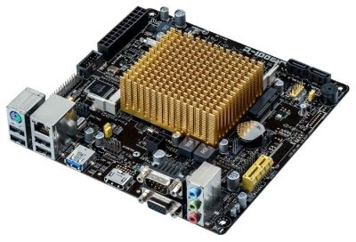 Лот: 4653955. Фото: 1. Мат.плата CPU CelJ1900 Asus J1900I-C... Материнские платы