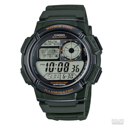 Лот: 12882248. Фото: 1. Мужские часы CASIO AE1000W3A. Оригинальные наручные часы