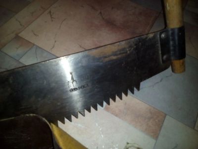 Лот: 9272885. Фото: 1. Пила двуручная. Ручной инструмент