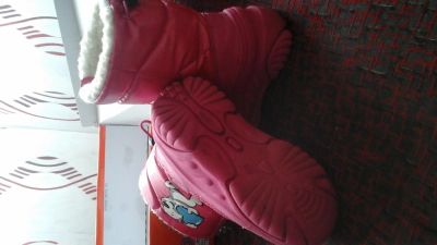 Лот: 6059310. Фото: 1. сапожки для девочки демисезонные. Сапоги