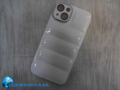 Лот: 20679476. Фото: 1. Чехол силиконовый iPhone 13 дутый... Чехлы, бамперы