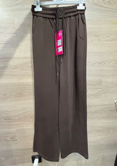 Лот: 25899238. Фото: 1. Новые брюки шоколадного цвета... Спортивные брюки, штаны