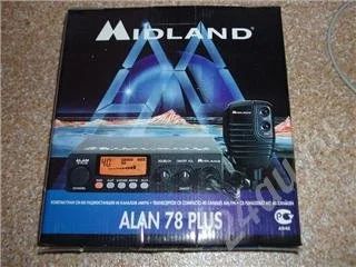 Лот: 201193. Фото: 1. Радиостанция Alan 78+, с магнитной... Рации, радиостанции