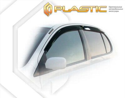 Лот: 13228779. Фото: 1. Toyota Platz, Echo 1999-2005 Ветровики... Детали тюнинга
