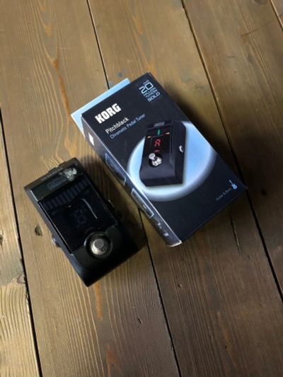 Лот: 15127590. Фото: 1. Напольный тюнер Korg Pitchblack. Другое (музыкальные инструменты)
