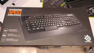 Лот: 13372552. Фото: 1. Клавиатура SteelSeries Apex 300... Клавиатуры и мыши