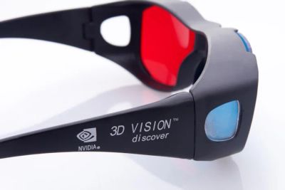 Лот: 7928041. Фото: 1. Nvida 3D Vision Discover 3D анаглифные... 3D-очки