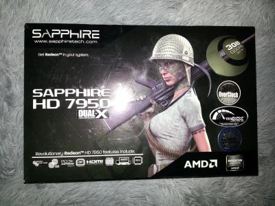 Лот: 10877306. Фото: 1. Видеокарта Sapphire Radeon HD... Видеокарты