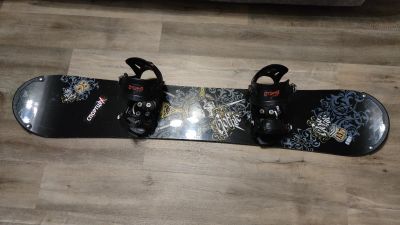 Лот: 16697946. Фото: 1. Комплект сноуборд BlackFire +крепления. Сноуборды
