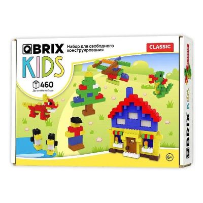 Лот: 24599960. Фото: 1. Конструктор QBRIX Kids Classic... Конструкторы