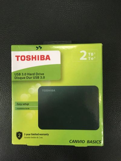 Лот: 12574598. Фото: 1. новый USB 2 Тб Внешний HDD Toshiba... Внешние жесткие диски