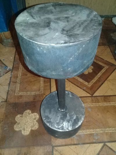 Лот: 11193605. Фото: 1. Самодельная галтеля 18 кг.могу... Гантели