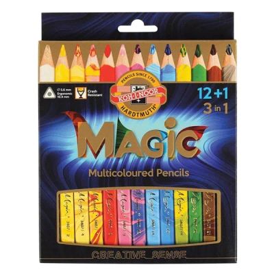 Лот: 24462942. Фото: 1. Карандаши цветные KOH-I-NOOR Magic... Ручки, карандаши, маркеры
