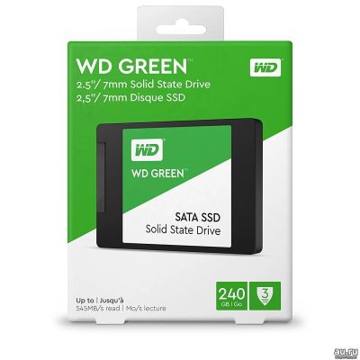 Лот: 16620495. Фото: 1. Накопитель SSD 240 ГБ WD Green... SSD-накопители