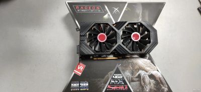 Лот: 17169680. Фото: 1. Видеокарта XFX GTS XXX ED RX 580... Видеокарты