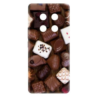 Лот: 25086508. Фото: 1. Чехол Krutoff Soft Case "Конфеты... Чехлы, бамперы