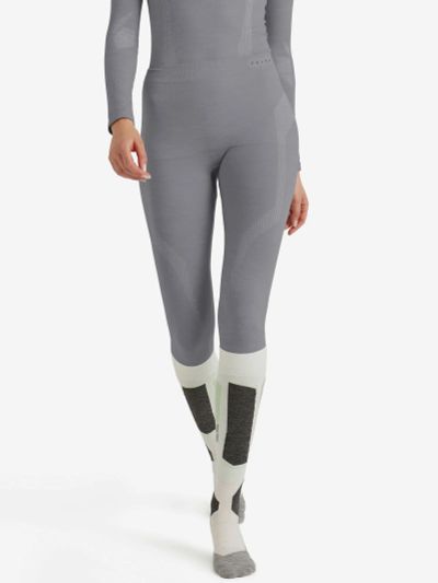 Лот: 22415166. Фото: 1. Женские легинсы FALKE, Серый. Другое (спортивная одежда)