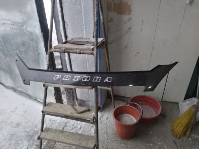 Лот: 17237242. Фото: 1. Ручки, бампер, дефлектор на Приора... Кузов