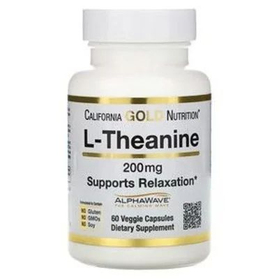 Лот: 17057783. Фото: 1. L-теанин (l-teanine) - AlphaWave... Спортивное питание, витамины