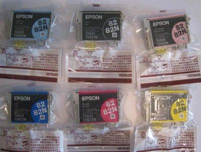 Лот: 346945. Фото: 1. Картриджи родные Epson T50. Картриджи, расходные материалы