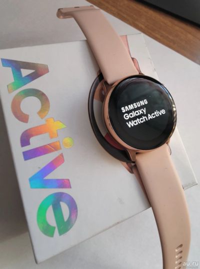 Лот: 18520306. Фото: 1. Samsung Galaxy watch active. Смарт-часы, фитнес-браслеты, аксессуары