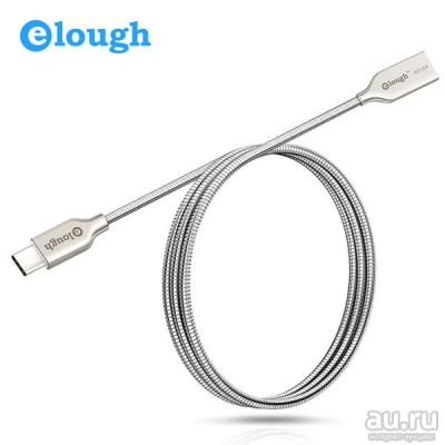 Лот: 10424167. Фото: 1. Elough фирменный дата кабель Type-C... Дата-кабели, переходники