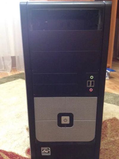 Лот: 6469539. Фото: 1. Корпус Inwin черный +Блок питания. Корпуса, блоки питания